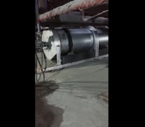 水平式冷渣機(jī)運行視頻